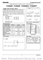 TC4066BP datasheet pdf TOSHIBA