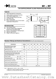 M7-T1 datasheet pdf Won-Top Electronics