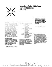 HLMP-CW15-VY0DD datasheet pdf Agilent (Hewlett-Packard)