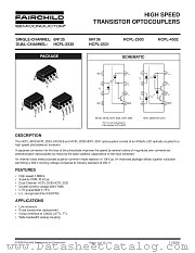 HCPL2503SD datasheet pdf Fairchild Semiconductor