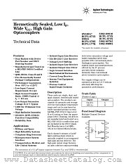 HCPL-5730 datasheet pdf Agilent (Hewlett-Packard)