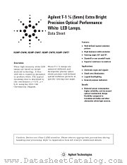 HLMP-CW47-QRB00 datasheet pdf Agilent (Hewlett-Packard)