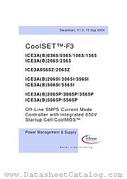 ICE3A3065I datasheet pdf Infineon
