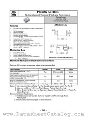 P4SMA36 datasheet pdf Taiwan Semiconductor