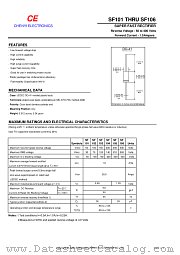 SF105 datasheet pdf Shanghai Sunrise Electronics