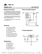 AME8805DEGTZ datasheet pdf Analog Microelectronics