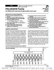 PALCE20V8 datasheet pdf Advanced Micro Devices