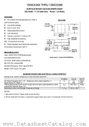 1SMC5364 datasheet pdf TRSYS
