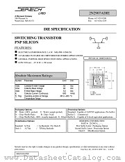 2N29071ADS-1 datasheet pdf Microsemi