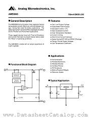 AME8808HEGT datasheet pdf Analog Microelectronics