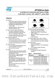 ST72F561R9TAXS datasheet pdf ST Microelectronics