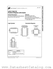 74AC378FCQB datasheet pdf National Semiconductor