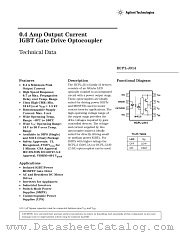 HCPL-J314-XXXE datasheet pdf Agilent (Hewlett-Packard)