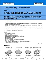 MB89153A datasheet pdf Fujitsu Microelectronics
