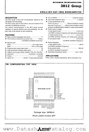 M38122M2-XXXSP datasheet pdf Mitsubishi Electric Corporation