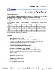 W523M02 datasheet pdf Winbond Electronics