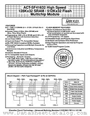 ACT-SF41632N-37P1C datasheet pdf Aeroflex Circuit Technology