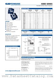 40220 datasheet pdf C&D Technologies