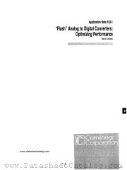 103-1 datasheet pdf Comlinear Corporation