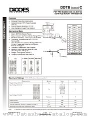 DDTB143TC datasheet pdf Diodes