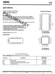 54F574 datasheet pdf Fairchild Semiconductor