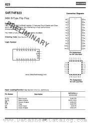 54F823 datasheet pdf Fairchild Semiconductor