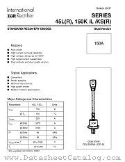 150KR80A datasheet pdf International Rectifier