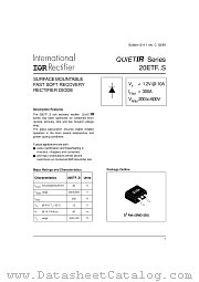 20ETF06S datasheet pdf International Rectifier