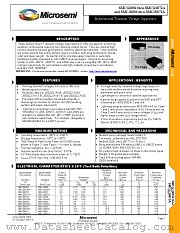 SMCJ6052 datasheet pdf Microsemi