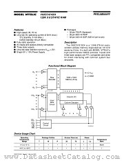 V62C5181024 datasheet pdf Mosel Vitelic Corp