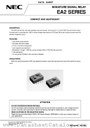 EA2-12TNP datasheet pdf NEC