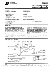 Si9102 datasheet pdf Siliconix