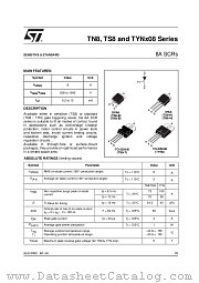 TS820-600H datasheet pdf ST Microelectronics