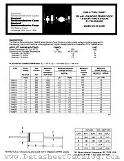 1N4623 datasheet pdf Central Semiconductor