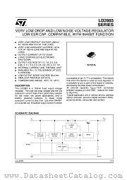 LD2985BM31R datasheet pdf SGS Thomson Microelectronics