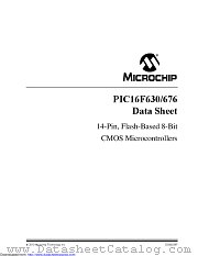 PIC16F676T-I/STVAO datasheet pdf Microchip