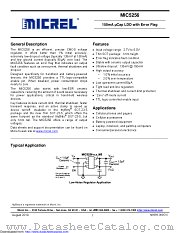 MIC5256 datasheet pdf Microchip