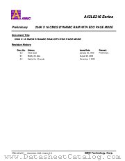 A42L8316 SERIES datasheet pdf AMIC Technology