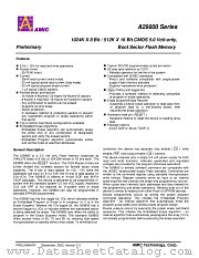 A29800 SERIES datasheet pdf AMIC Technology