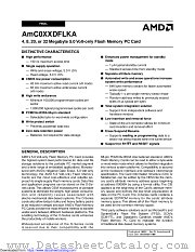 AMC0XXDFLKA datasheet pdf Advanced Micro Devices