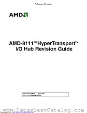 AMD-8111 datasheet pdf Advanced Micro Devices
