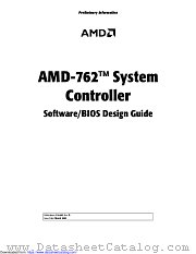 AMD-762 datasheet pdf Advanced Micro Devices