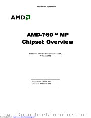 AMD-760 MP datasheet pdf Advanced Micro Devices