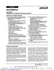 AM79C901A datasheet pdf Advanced Micro Devices