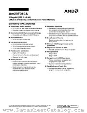 AM29F010A datasheet pdf Advanced Micro Devices