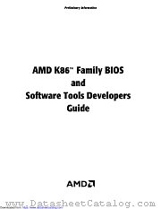 AMD K86 datasheet pdf Advanced Micro Devices