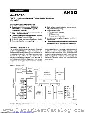 AM79C90 datasheet pdf Advanced Micro Devices