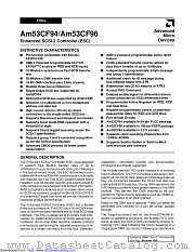 AM53CF94/AM53CF96 datasheet pdf Advanced Micro Devices