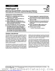FASTCARD 2 datasheet pdf Advanced Micro Devices
