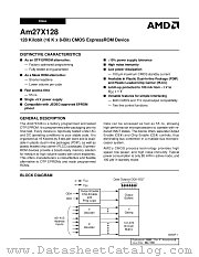 AM27X128 datasheet pdf Advanced Micro Devices